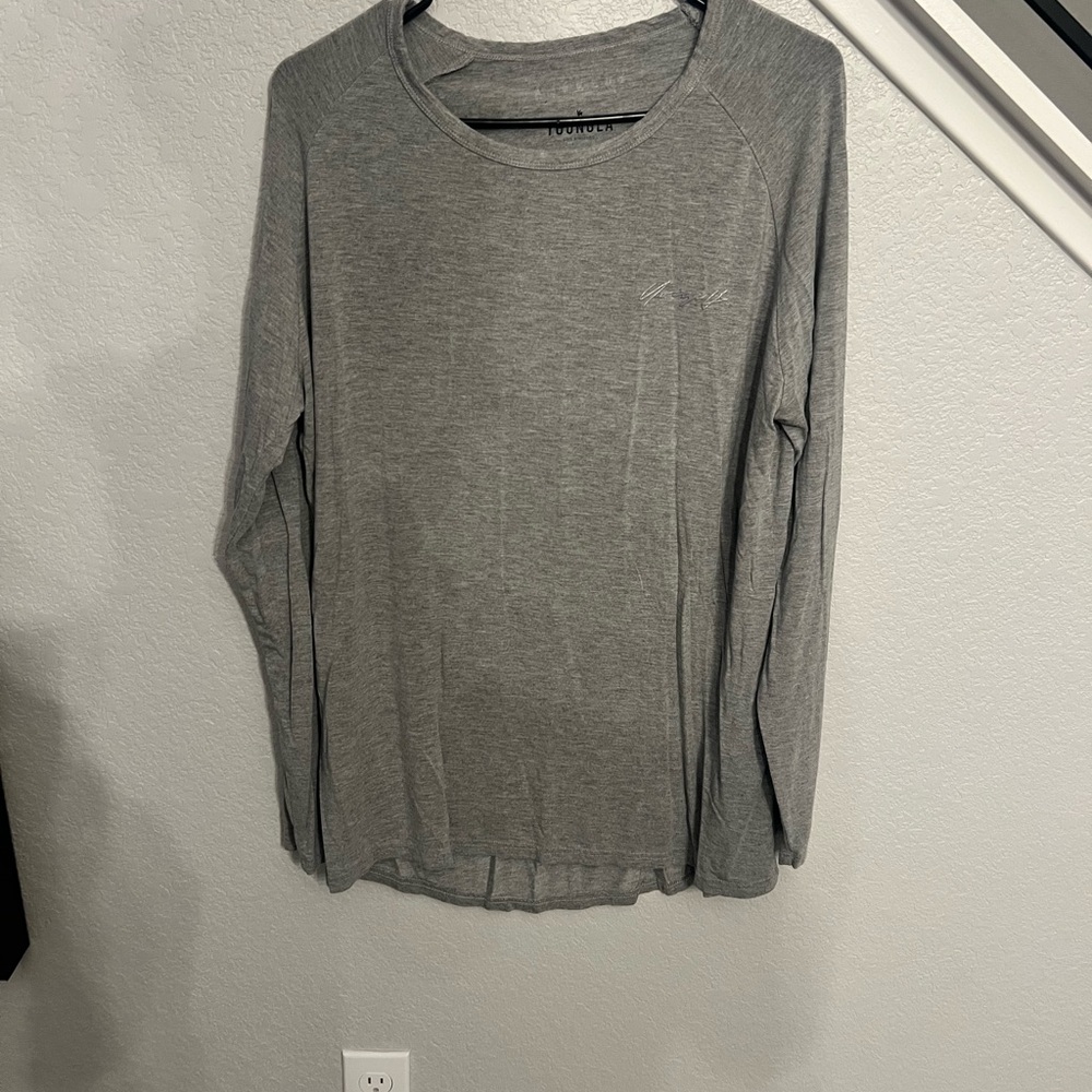YoungLA Heather Gray Long Sleeve Shirt